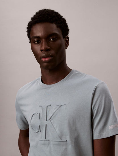 Calvin Klein Monogram Təbəqəli Klassik Köynək