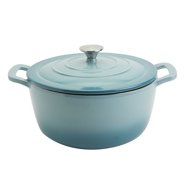 Mingle & Co. 5-qt Emallı Dökme Dəmir Dutch Oven