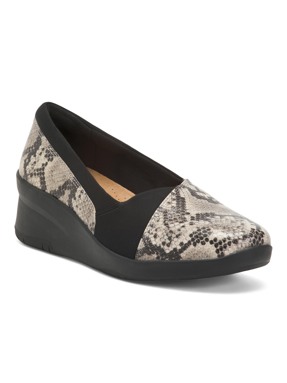 CLARKS COLLECTION Wide Suttyn Walk Comfort Topuqlu Ayaqqabı