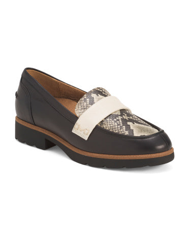 VIONIC Leather Cleo Comfort Loafers