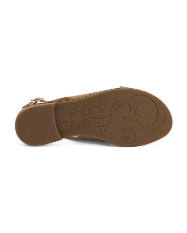 RIZZOLI İtalyada İmalatı Dəri Çarpazdı Sandal