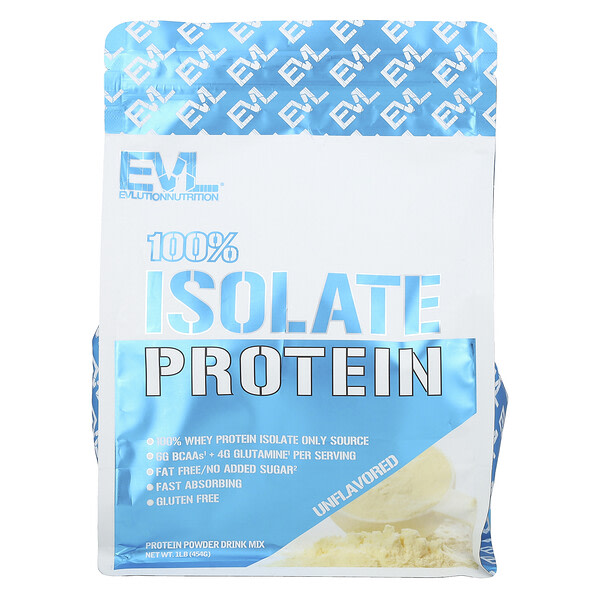 Evlution Nutrition 100 Isolate Protein Təzə 1 Lb 454 G