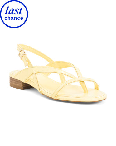 VINCE CAMUTO Patent Dəri Melly Düz Sandal