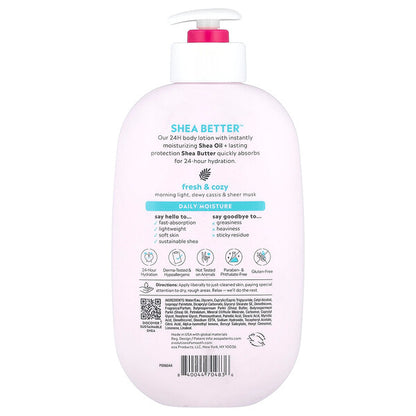 Eos Shea Better 24 Saatlıq Nəmləndirici Bədən Losyonu Tərəvəzli Rahat 473 ml