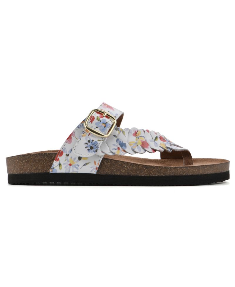 White Mountain Qadın Happier Footbeds Sandal