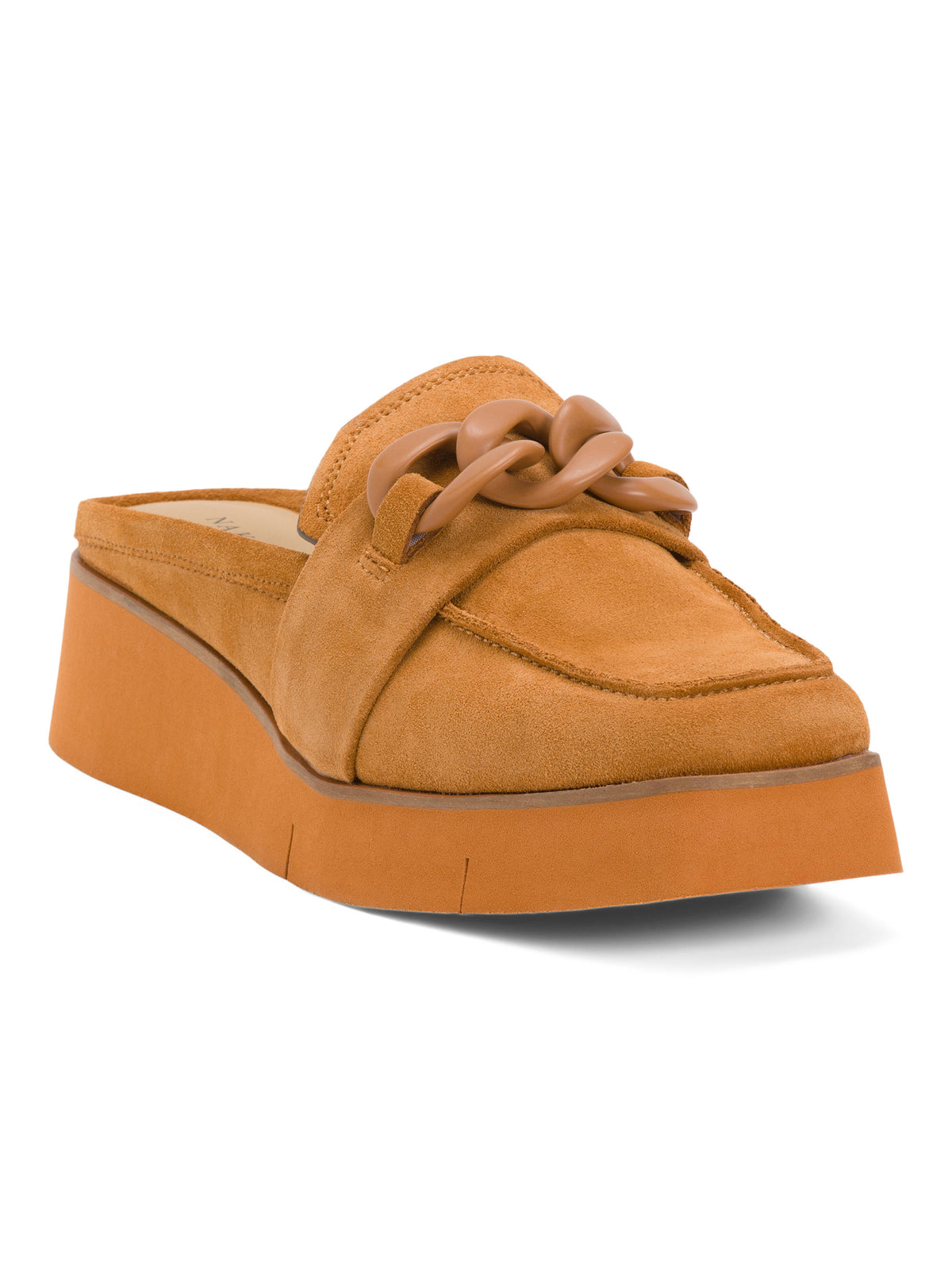 NAKED FEET Suede Elect Platform Mullar