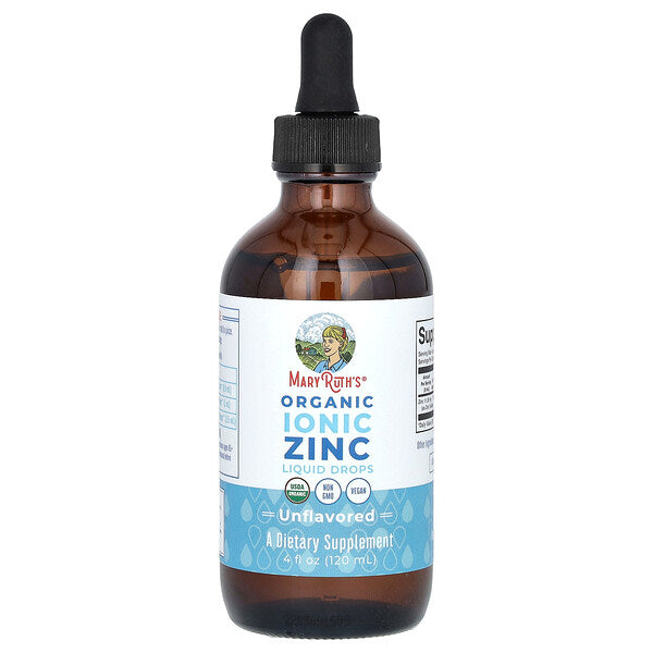 Maryruth S Organic Ionic Zinc Maye Damlaları Adsız 4 Fl Oz 120 Ml