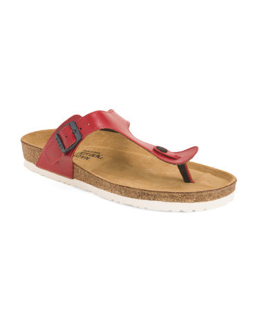 NAOT Leather Tasha Rahat Sandalı
