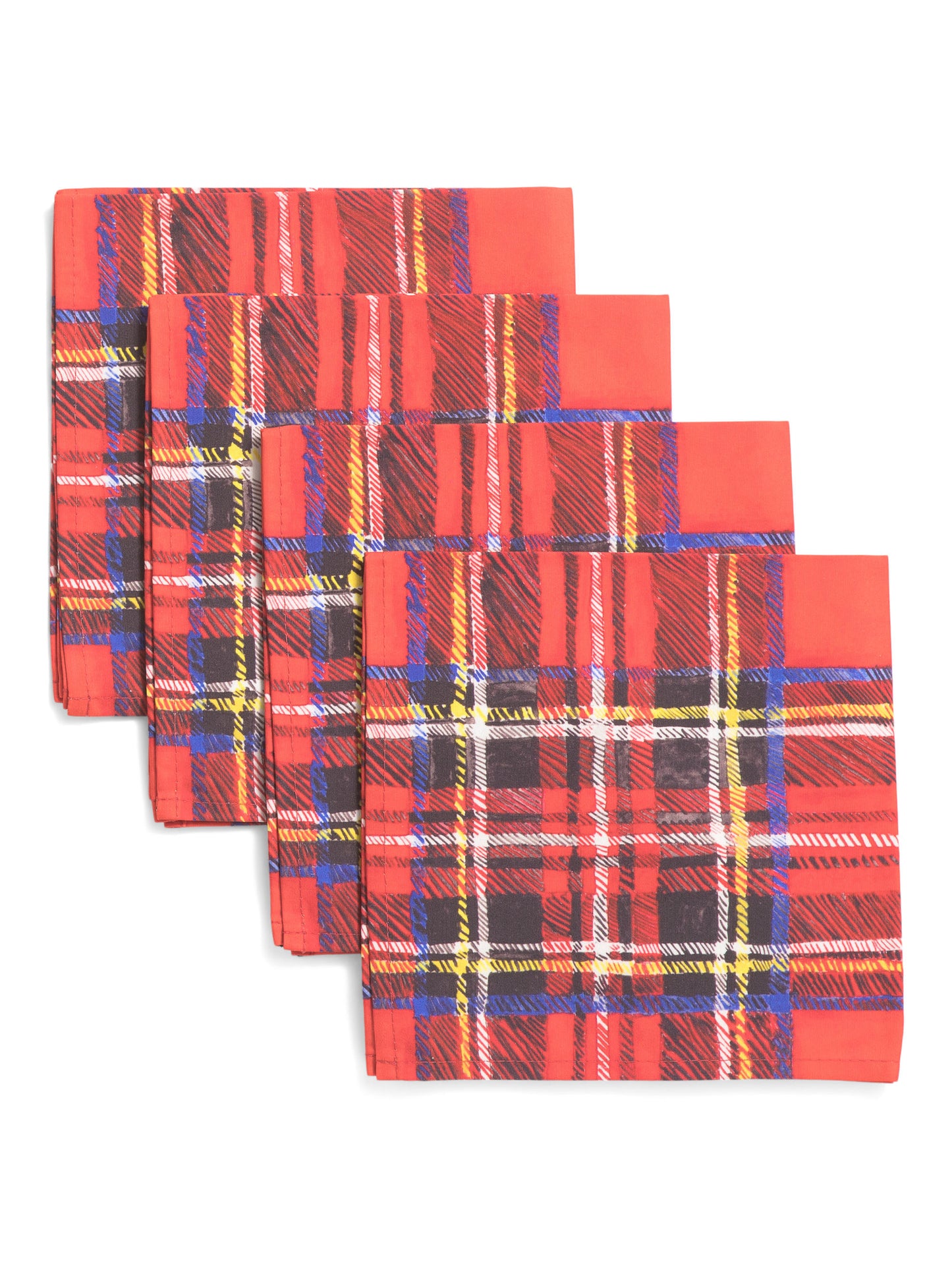 CHEFANIE Dörd Əsnəli Tartan Salfetkası