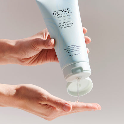 ROSE Ingleton MD SuperFruit Aydınlatıcı Yumşaq Köpüklü Gel Üz Yuma Vasitəsi