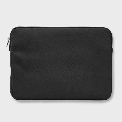 15" Laptop Sleeve - dealworthy - Black: Polyester, Electronics Case YoxYox