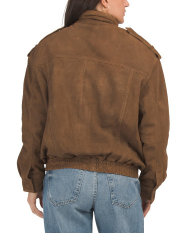 BOD &amp; CHRISTENSEN Suede New Style Ophelie Gödəkçəsi