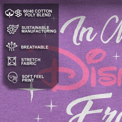 Qız Disney Mənim Disney Dövrümdə T-Köynəyi - Bənövşəyi Giləmeyvə - Orta