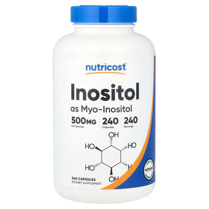 Nutricost Inositol 500 Mq 240 Kapsul