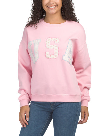 LAZY SUNDAY Fleece ABŞ Yamasılı Huddi