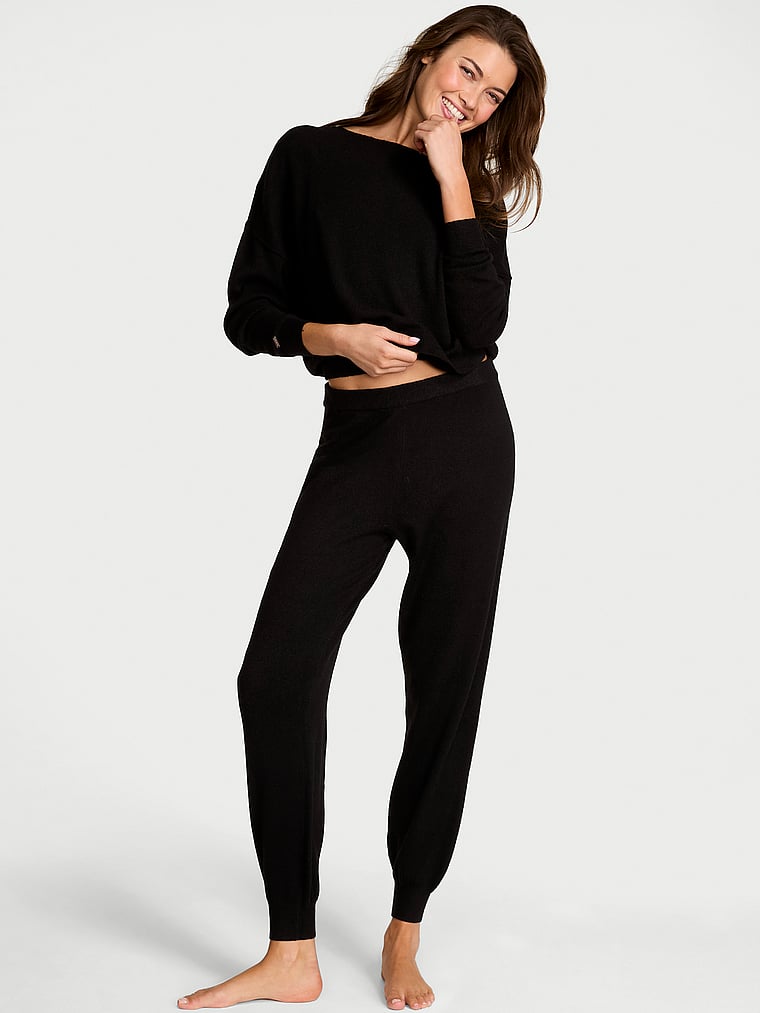 Victoria's Secret Luxe Knit Jogger Şalvarları