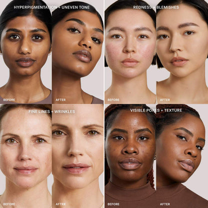ILIA Skin Rewind Bulanıqlaştırıcı Tonal Krem və Concealer Sopa