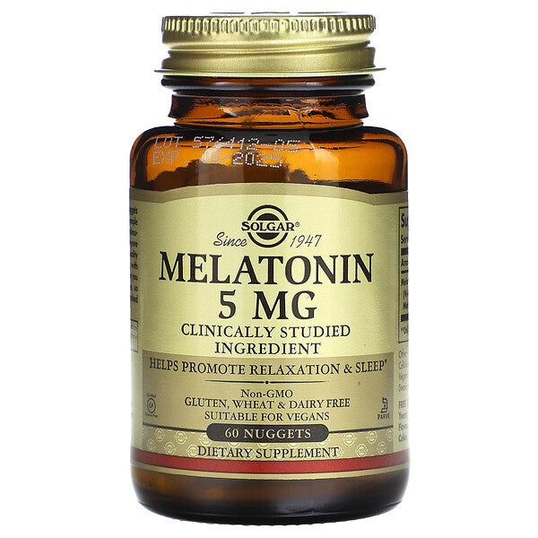 Solgar Melatonin 5 Mg 60 Nuggets