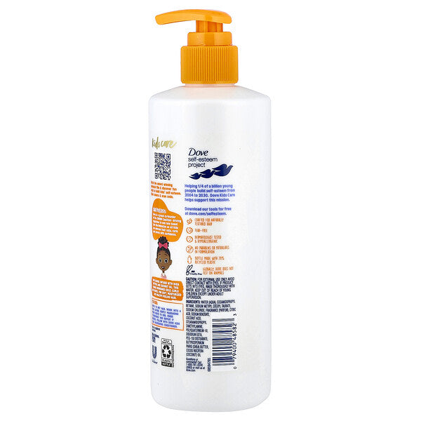 Dove Kids Care Nəmləndirici Şampun Bukle Telli Dalğalı Saçlar üçün 17.5 Fl Oz 518 Ml