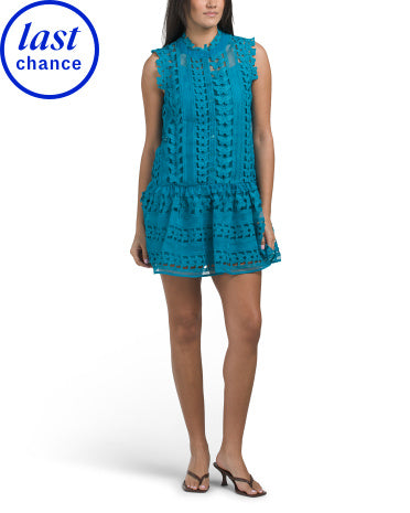 CIEBON Cara Butterfly Crochet Mini Geyim