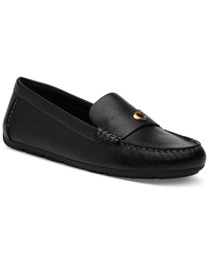 COACH Sculpted C Dəri Klassik Loafer Bala Ayaqqabı