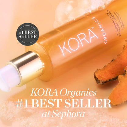KORA Organics Turmerik Parlaq Köpüklü Üz Yuma Vasitəsi