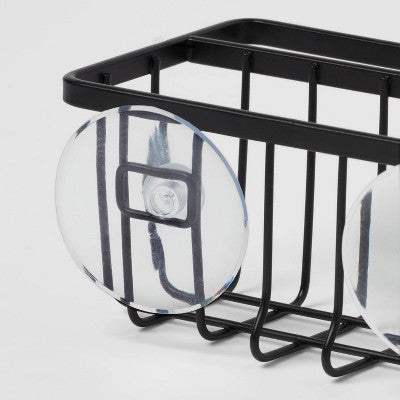 Brightroom Kiçik Polad Sorucu Lavabo Səbəti Qara - Lif Tutacağı ilə