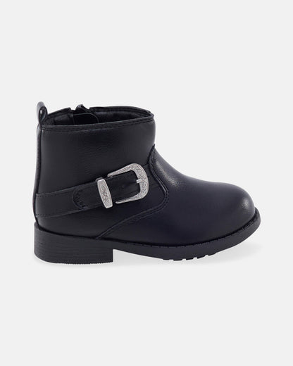OshKosh B'gosh Kiçik Qız Moda Çəkmələri - Qara