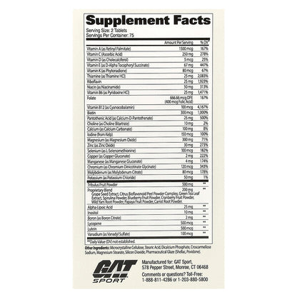 Gat Mens Multi Test 150 Tablet