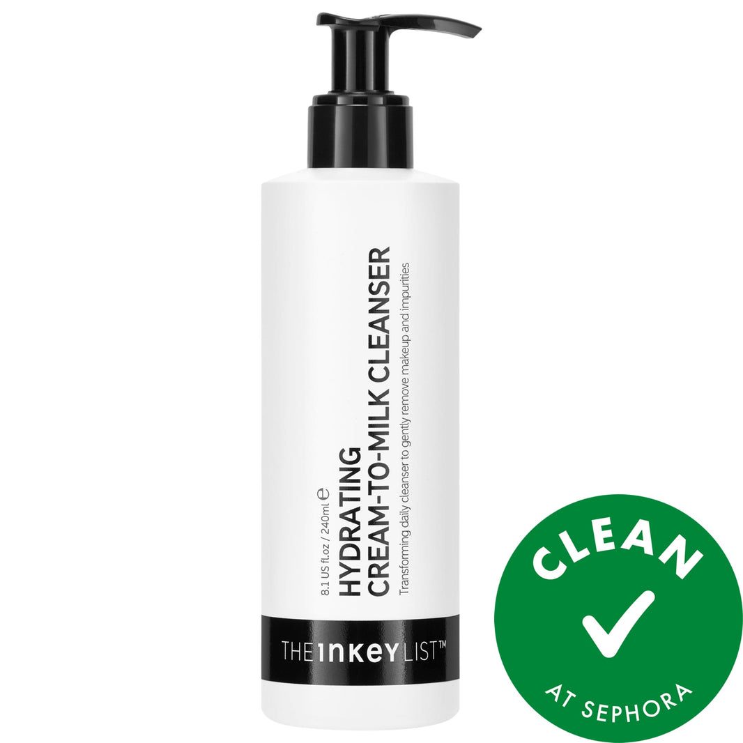 The INKEY List Hyaluronic Acid ilə Nəmləndirici Krem-Süd Təmizləyicisi