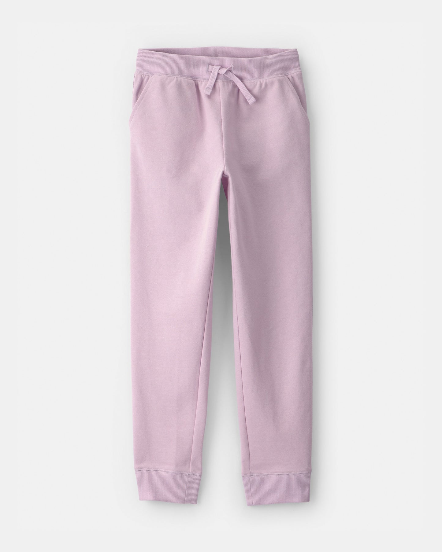 OshKosh B'gosh Qız Uşaq Bağcıqlı Örme Joger - Bənövşəyi