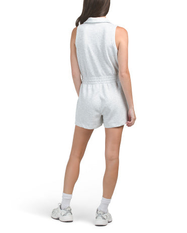 YOGALICIOUS Scuba Metro Maven Polo Romper Yan Cibləri ilə