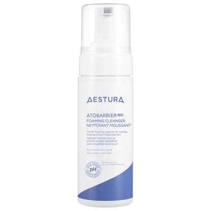 AESTURA ATOBARRIER365 pH-Balanslaşdırıcı Yumşaq Köpüklü Üz Yuma Vasitəsi