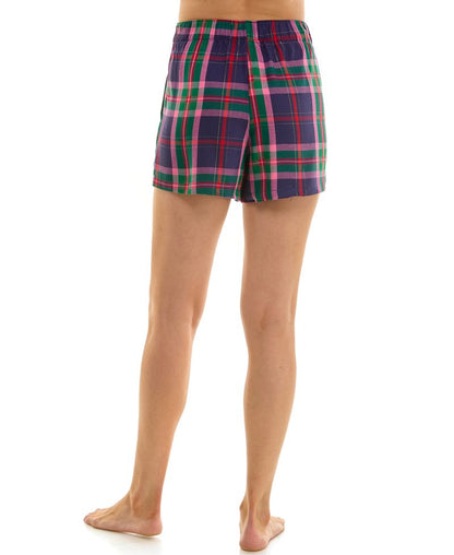 Roudelain Qadın Flannel Boxer Şort