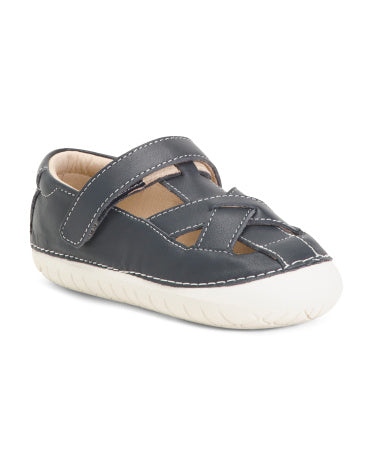 OLD SOLES Dəri Toxunuşlu Cırt-Cırt Sandal (Uşaq)