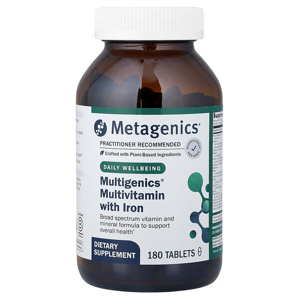 Metagenics Multigenics Dəmir İçəri Multivitamin 180 Tablet