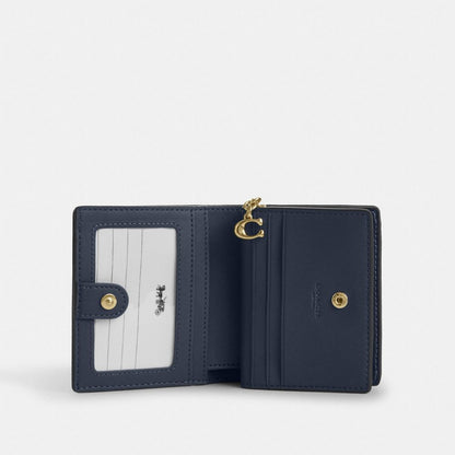 Coach Snap Cüzdan Signature Denim Kolleksiyasında