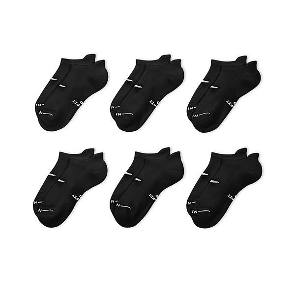 Kişi Nike Everyday Elevated 6-Paket Görünməz Çorap