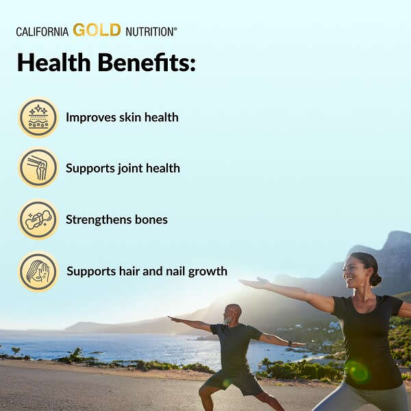 California Gold Nutrition Collagenup Hidrolizə Edilmiş Dəniz Kollageni Peptidləri Hialuron Turşusu və C Vitamini ilə 7 oz YoxYox