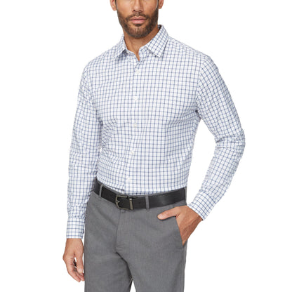 Bonobos Kişi Tech Düyməli Köynəyi, Mavi, XX-Large