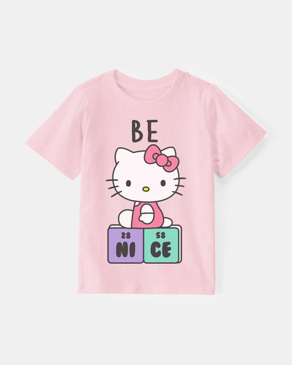 Carter's Toddler Girl Hello Kitty® "Be Nice" Short-Sleeve Graphic Tee - Pink YoxYox
