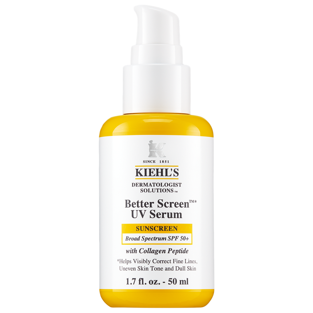Kiehl's Since 1851 Better Screen™ UV Serumu SPF 50+ Kollagen Peptidi ilə Günəş Kremi