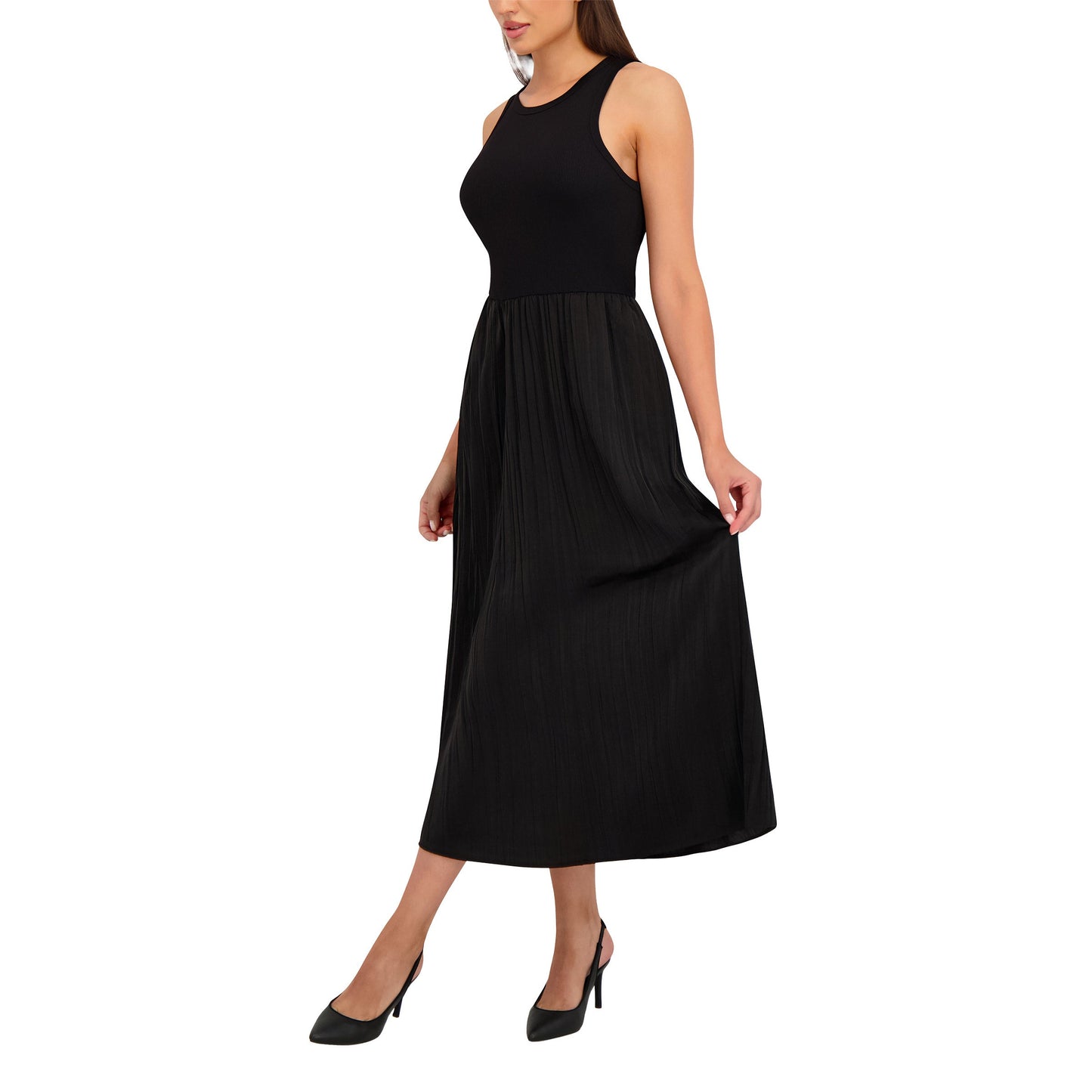 DKNY Qadın Maxi Geyimi, Qara, Orta