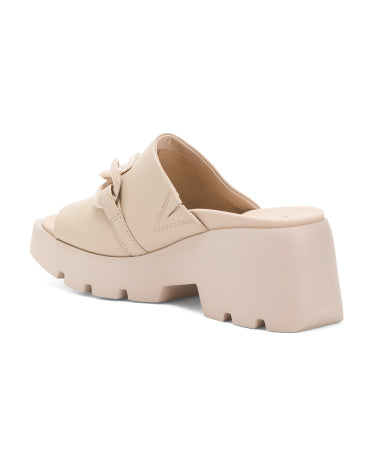 NAKED FEET Leather Iso Sandal