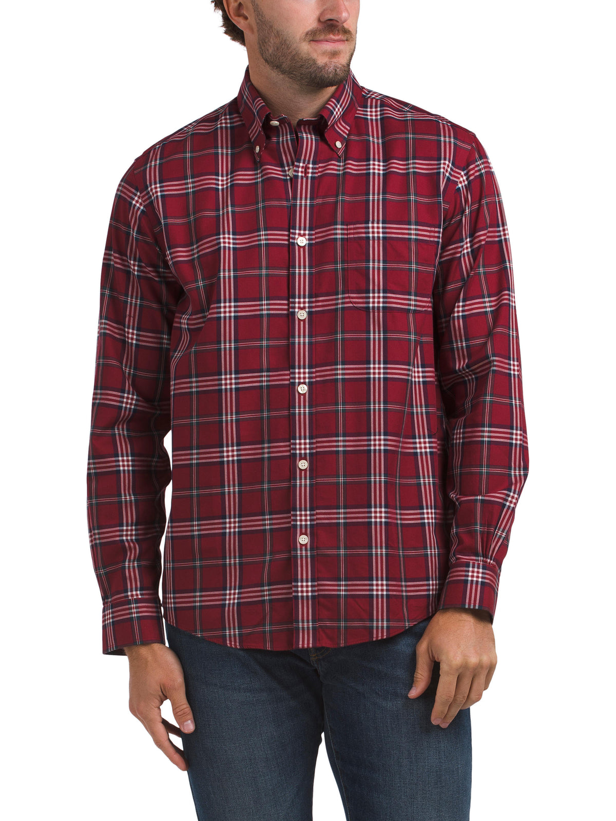 Signature Tartan Adi Uzun Kollu Köynək