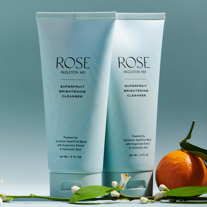 ROSE Ingleton MD SuperFruit Aydınlatıcı Yumşaq Köpüklü Gel Üz Yuma Vasitəsi