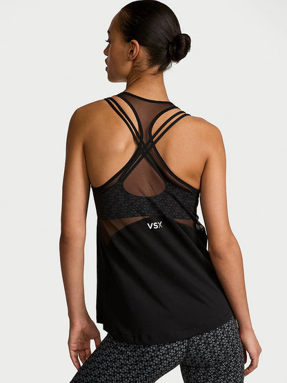 Victoria's Secret VSX Pima Pambaqlı Racerback Qadın Tanktopı