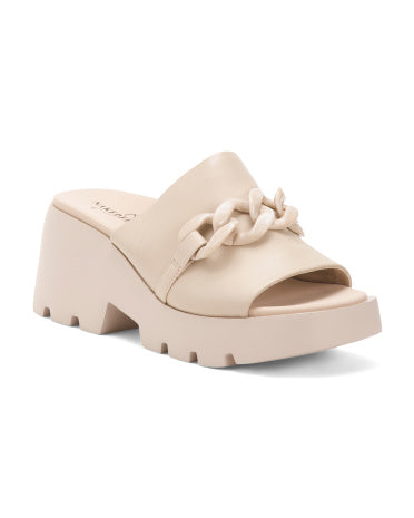 NAKED FEET Leather Iso Sandal