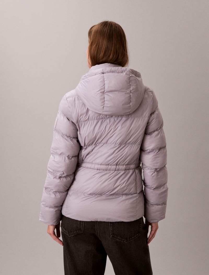 Calvin Klein Slim Puffer Jacket Dar Uyğun Dolğun Gödəkçə
