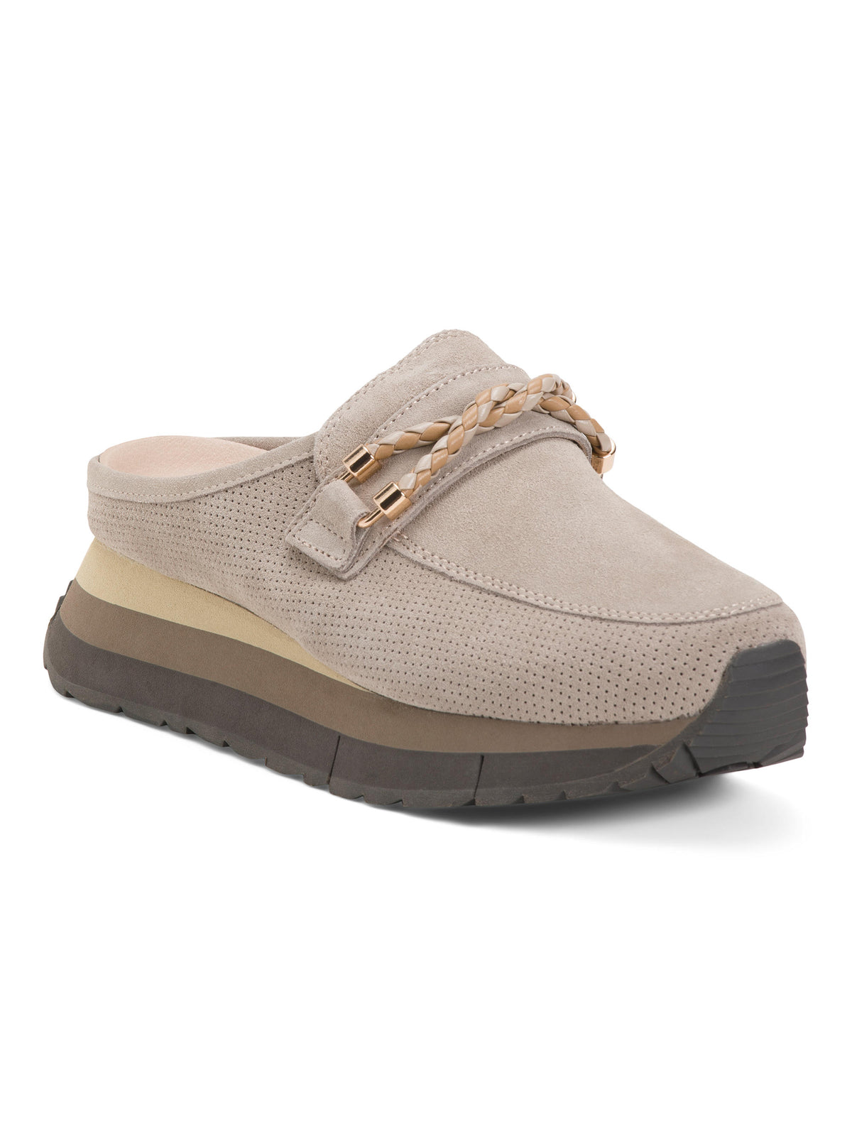 NAKED FEET Suede Polo Platforma Ayaqqabı